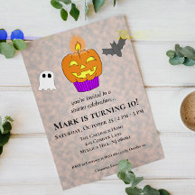 Slecht Feest Cupcake Halloween Verjaardag