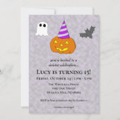 Slecht feest verjaardagsfeest Halloween Kaart (Voorkant)