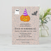 Slecht Feestje Feest Halloween Verjaardag Kaart (Staand voorkant)