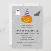 Slecht Feestje Halloween Verjaardag Kaart (Voorkant)