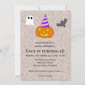 Slecht Feestje Halloween Verjaardag Kaart (Voorkant)