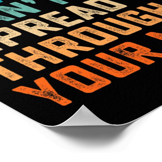 Slecht gehoor ASL-teken Gehoorstoornis Doof AWA Poster (Hoek)