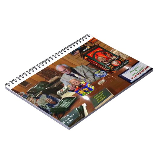 Slecht geluk notitieboek (Linkerzijde)