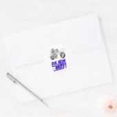 Slecht gemeen en akelig ronde sticker (Envelop)