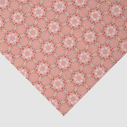 Slecht gestructureerd modern Western kinetisch mot Tissuepapier (Detail)