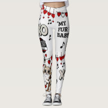 Slecht goede bont baby leggings