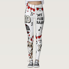 Slecht goede bont baby leggings