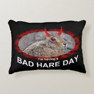 Slecht Hazendag Kussen (voor donkere kleuren)