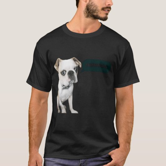 Slecht hond t-shirt (Voorkant)