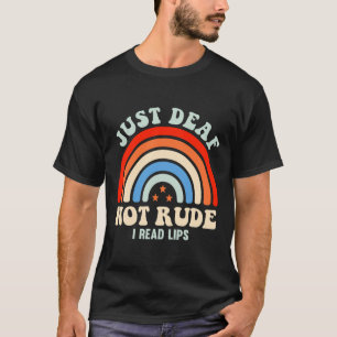 Slecht Horend Dove ASL Gebarentaal Gewoon Dove T-shirt