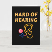 Slecht Horend Kaart (Gele Bloem)