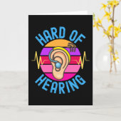 Slecht Horend Kaart (Gele Bloem)