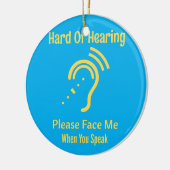 Slecht Horend Keramisch Ornament (Links)