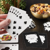 Slecht humeur vandaag pokerkaarten (Insitu)