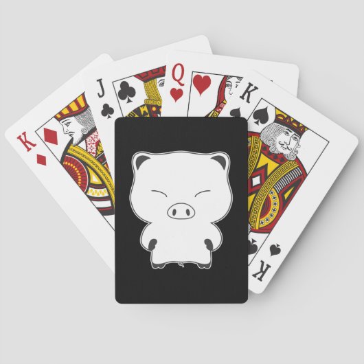 Slecht humeur vandaag pokerkaarten (Achterkant)