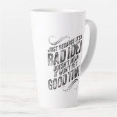 Slecht idee, goed moment latte mok (Rechterhoek)