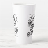 Slecht idee, goed moment latte mok (Voorkant)