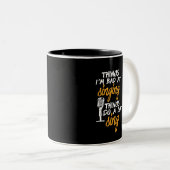 Slecht in het zingen van Funny Karaoke Singer Arti Tweekleurige Koffiemok (Voorkant rechts)