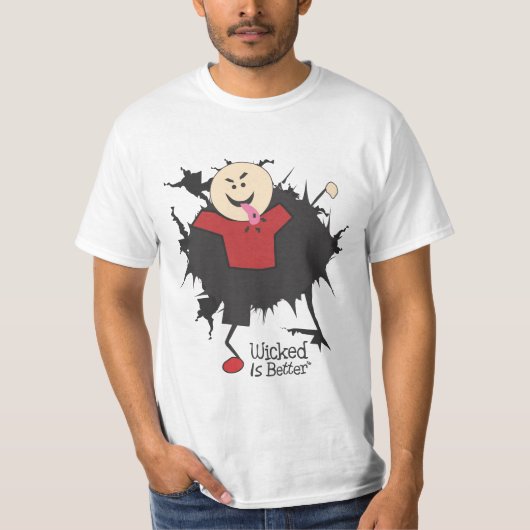 Slecht is beter - Willy T-shirt (Voorkant)