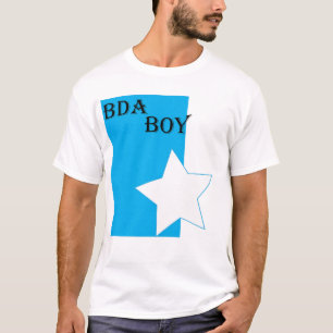 Slecht jongen grafisch T-shirt Koele blauwe ster