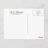 Slecht Kat - Briefkaart (Achterkant)