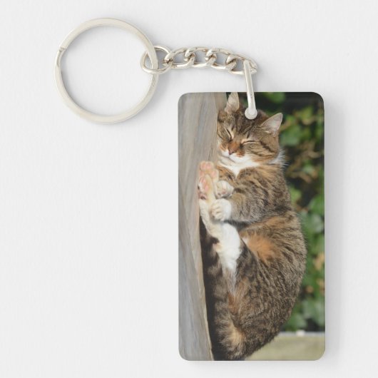 Slecht kat sleutelhanger (Voorkant)