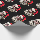 Slecht kerstpaketpapier voor kerstmis cadeaupapier (Hoek)