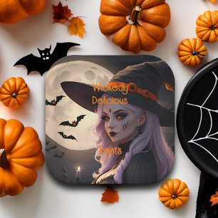 Slecht Lekkere Traktaties Halloween Feest Papieren Bordje