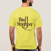 Slecht Mannen T T-shirt (Achterkant)