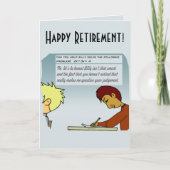 Slecht oordeel Wenskaart Kaart (Voorkant)