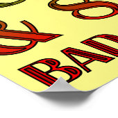 Slecht op maand Poster (Hoek)