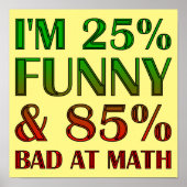 Slecht op maand Poster (Voorkant)