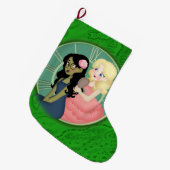 slecht populair grote kerstsok (Voorkant (Hangend))