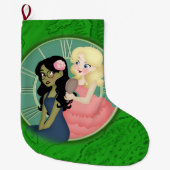 slecht populair grote kerstsok (Voorkant)