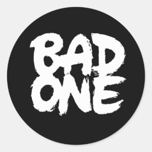 Slecht Ronde Sticker