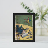 Slecht Scarecrow en TinMan Briefkaart (Staand voorkant)