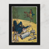 Slecht Scarecrow en TinMan Briefkaart (Voorkant)