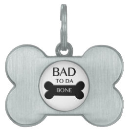 Slecht tot een botvormig label voor gezelschapsdie huisdieren naamplaatje