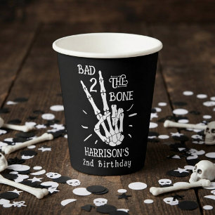 Slecht tot op het Bot! Halloween 2e Verjaardagsfee Papieren Bekers