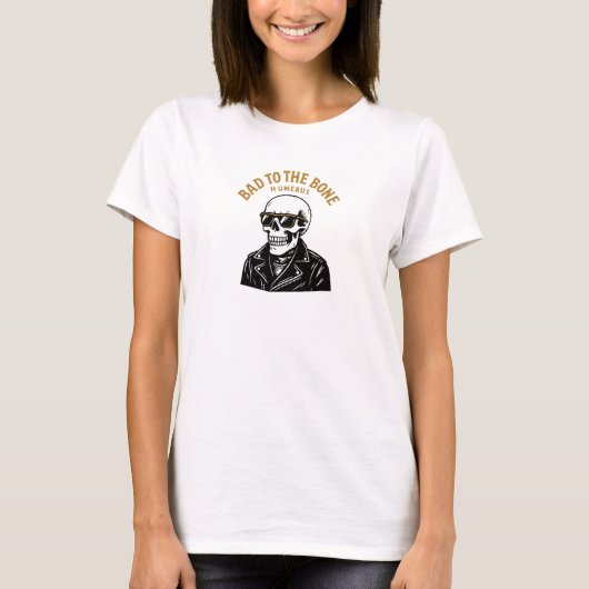 Slecht tot op het Bot Opperarmbeen T-shirt (Voorkant)