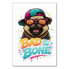Slecht tot op het Bot PUG — Ruwe Kerel Streetwear  Kaart