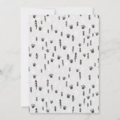 Slecht tot op het Bot Simpele Hond Tweede Verjaard Kaart (Achterkant)