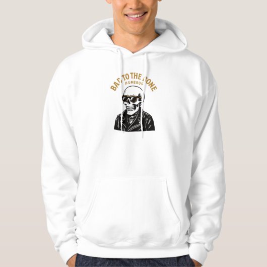 Slecht tot op het Bot van de Humerus Hoodie (Voorkant)