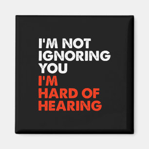 Slecht van het horen Leuk ASL Gebarentaal Doof Bew Magneet