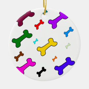 Slecht voor de Bone Colorful Pet Ornament