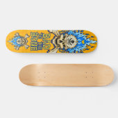 Slecht voor de botschedel skateboard (Horizontaal)