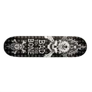 Slecht voor de botschedel skateboard