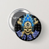 Slecht voor de botte ronde button 5,7 cm (Voorkant /achterkant)