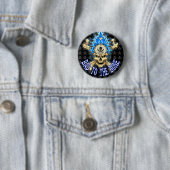 Slecht voor de botte ronde button 5,7 cm (In situ)