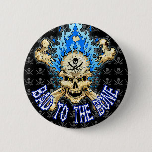 Slecht voor de botte ronde button 5,7 cm